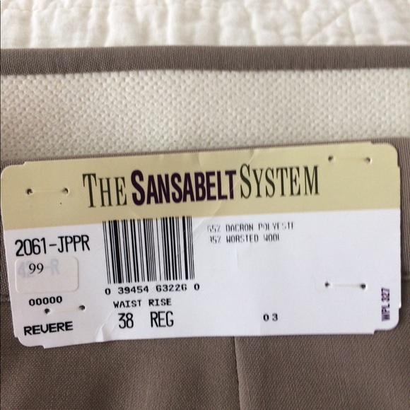 Sansabelt NWT 38 pleated front - Picture 4 of 4